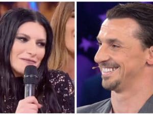 Il momento imbarazzante tra Laura Pausini e Ibrahimovic a This is me, lei lo spiazza: &#8220;Vieni a dare un bacino&#8221;