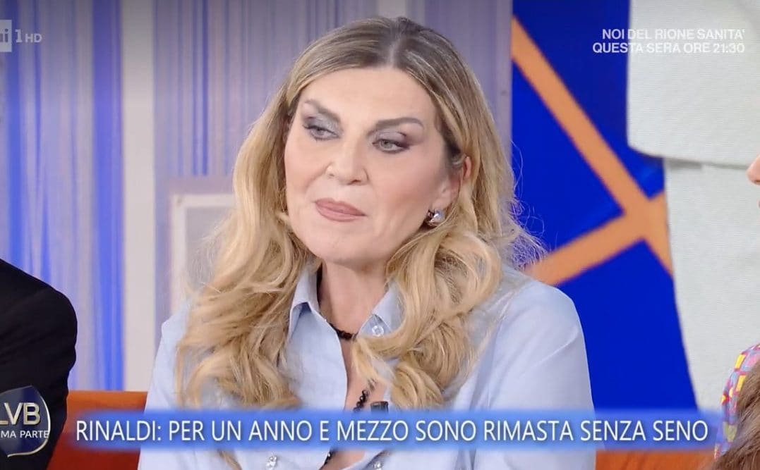 Nadia Rinaldi: "Per un anno e mezzo sono stata senza seno. Dopo l'intervento il sangue colava per terra, ero verde"