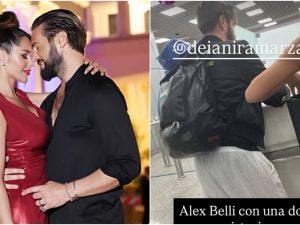 Alex Belli a Sharm con una donna che non è Delia Duran, l’attore: “Una collega, io sono con mia madre”