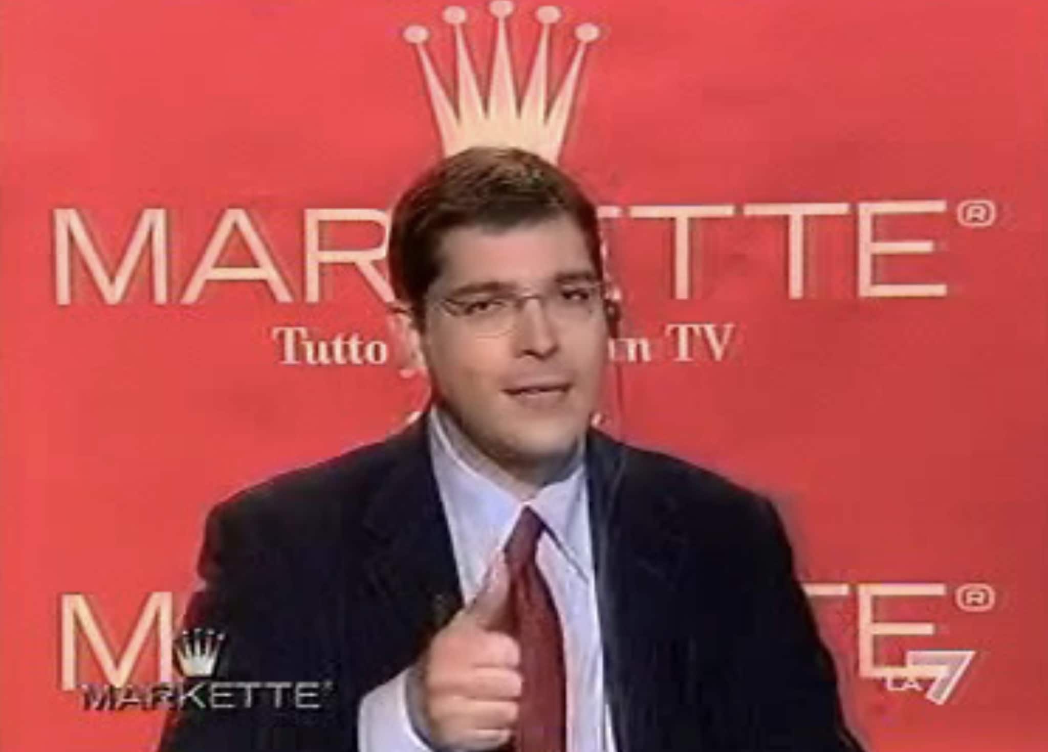 Daniele Capezzone negli anni di Markette (La7, 2004–2008)