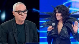 A Tale e Quale Show Giorgio Panariello indignato, la reazione per l'imitazione di Renato Zero