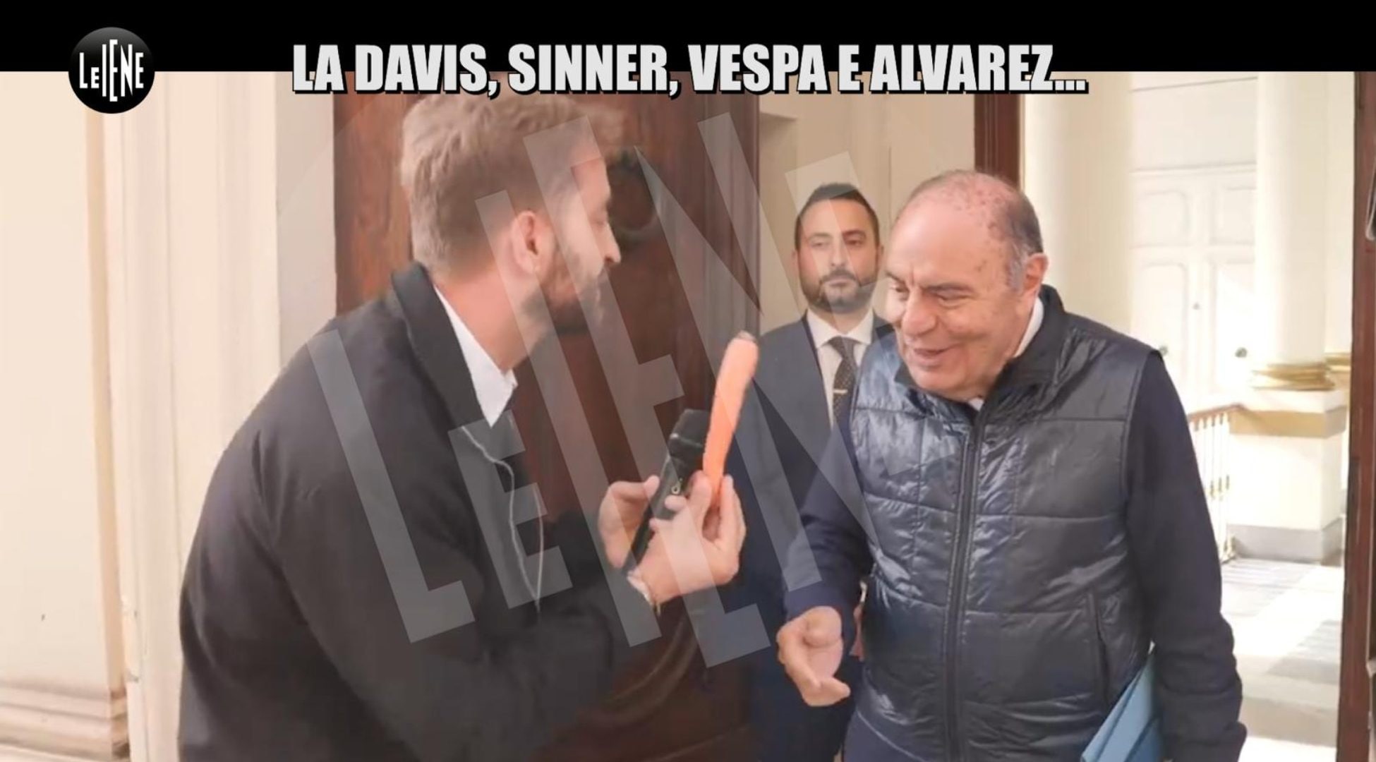La pace tra Sinner e Bruno Vespa a Le Iene, il giornalista: “Tifo per lui ma doveva giocare la coppa Davis”