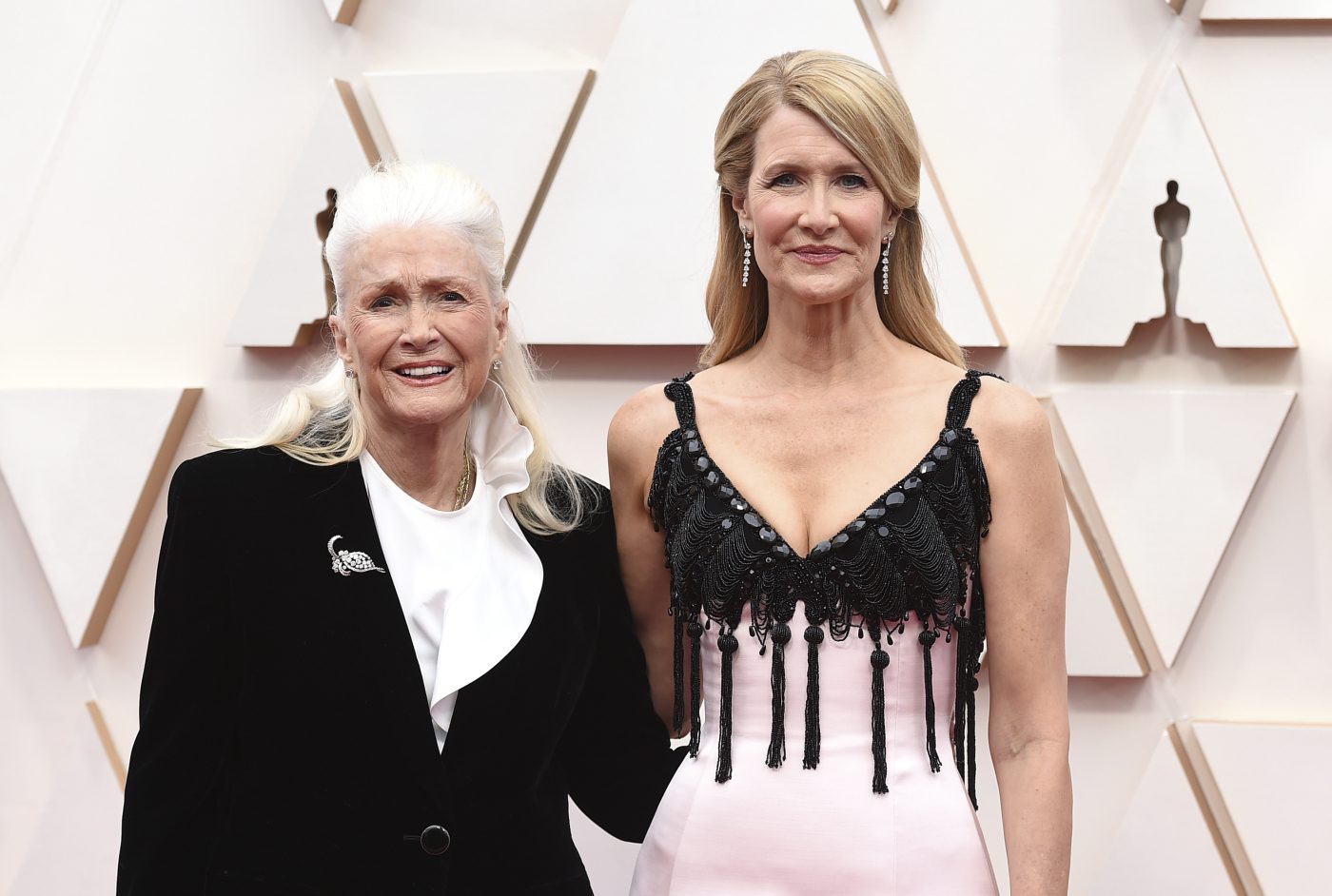 Con la figlia, Laura Dern