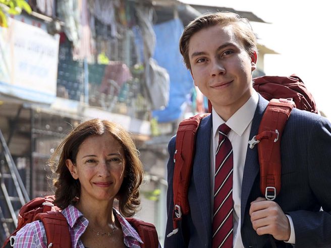 Petolicchio con Andrea Di Piero a Pechino Express