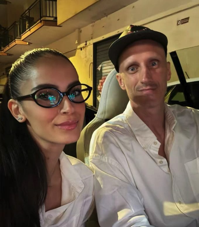 La moglie Erika Bufano ha sempre supportato il marito durante tutte le fasi della malattia