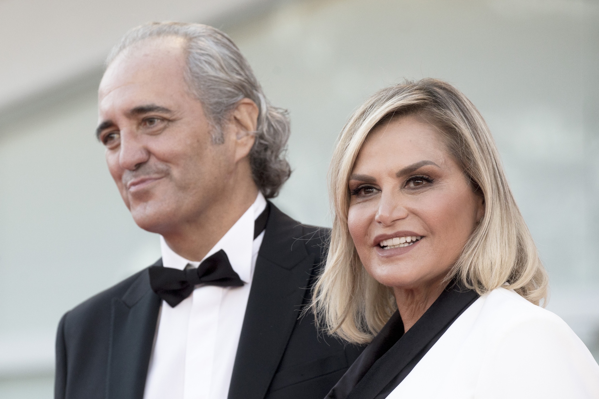 Giovanni Terzi e sua moglie Simona Ventura