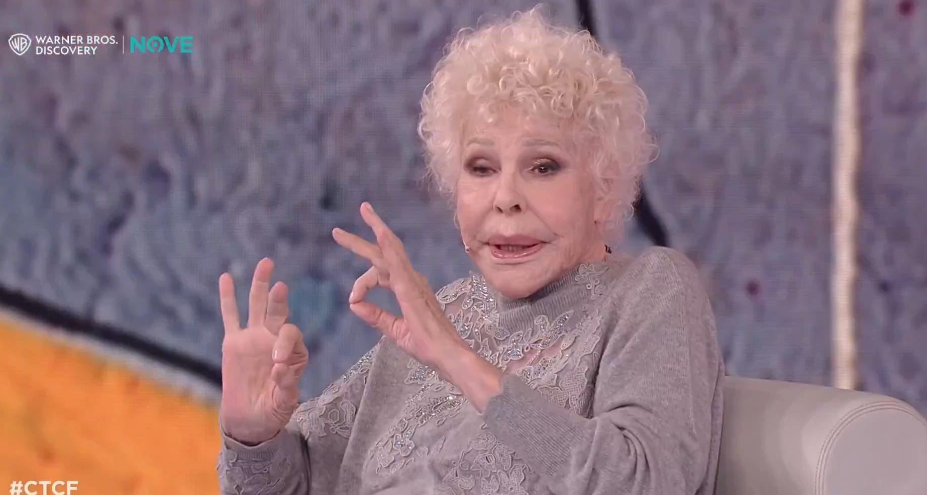 Ornella Vanoni a CTCF: "Ho smesso di fumare canne, ora i sonniferi mi fanno sognare"