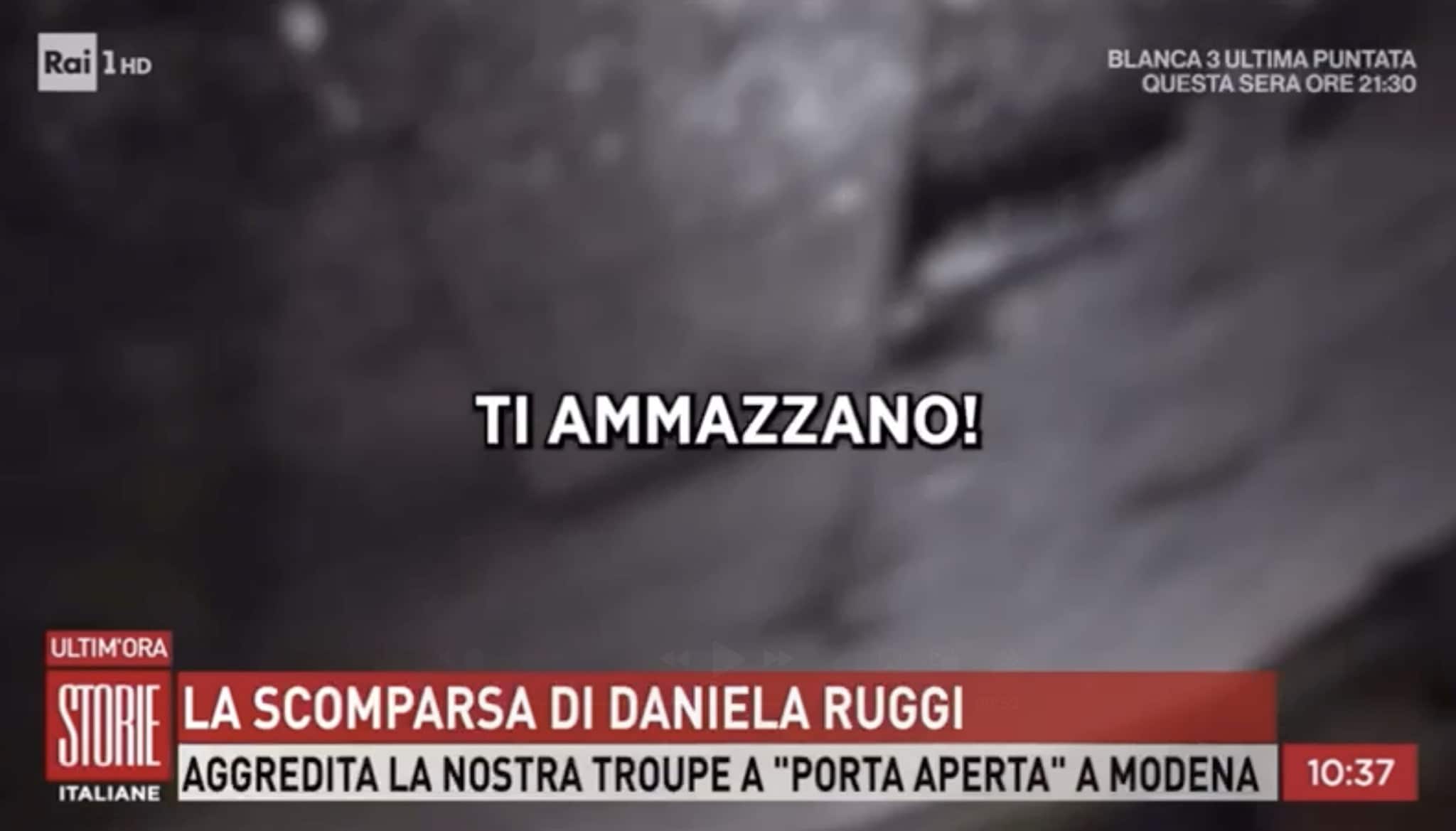 Troupe di Storie Italiane minacciata durante le ricerche su Daniela Ruggi: "Ti ammazzano, vattene"