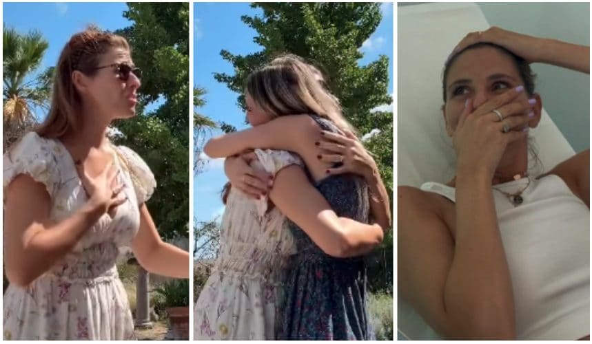 Diana Del Bufalo in lacrime per la gravidanza di Arianna Montefiori: il video della reazione sui social