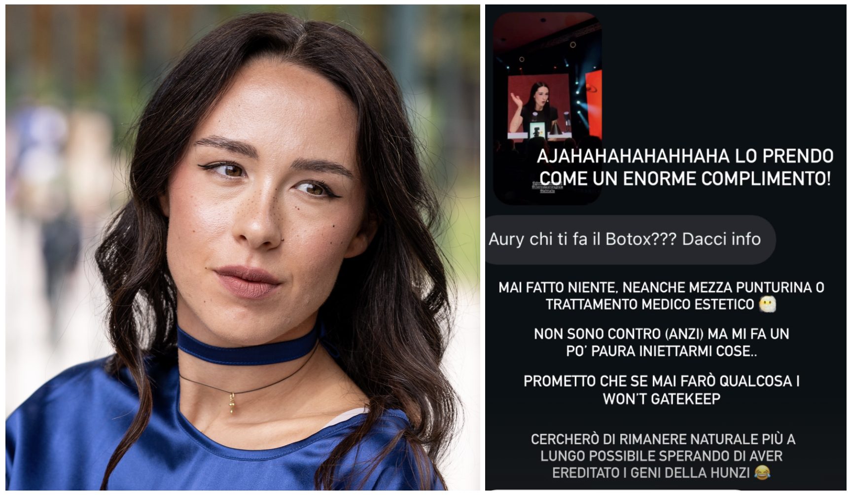 "Chi ti fa il botox?", Aurora Ramazzotti interviene e svela se ha mai fatto ritocchi estetici