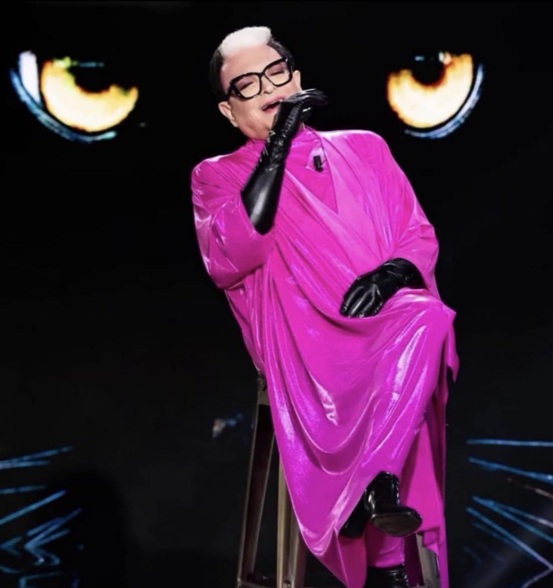 Uno scatto in anteprima di Cristiano Malgioglio a Belve