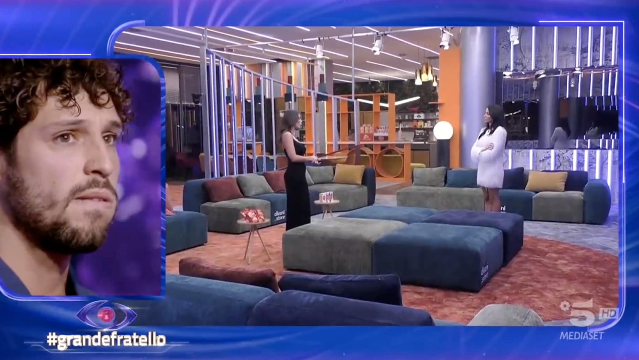 Grazia incontra la fidanzata di Mattia al GF ed è Giulia De Lellis bis: "Vai a giocare un po' più in là"