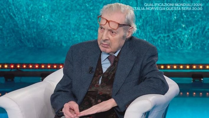 Vittorio Sgarbi a Domenica In