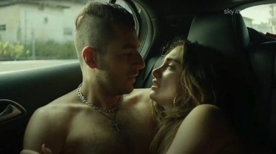 Michele Rosiello e Denise Capezza in Gomorra 2