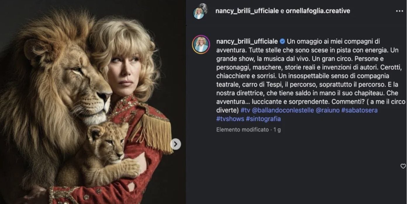 Nancy Brilli senza pace, cambia tre volte il suo post dopo l'eliminazione da Ballando con le Stelle: "È un circo"