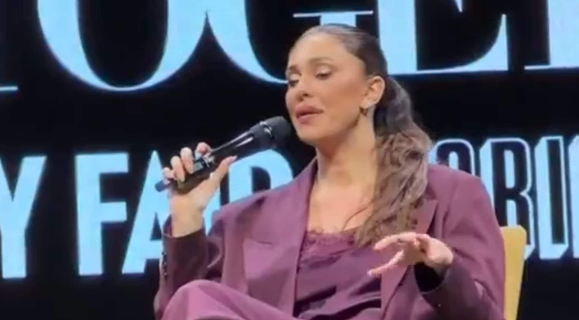 Belén Rodriguez appare rallentata durante un'intervista, a breve dovrebbe spiegare cos'è accaduto