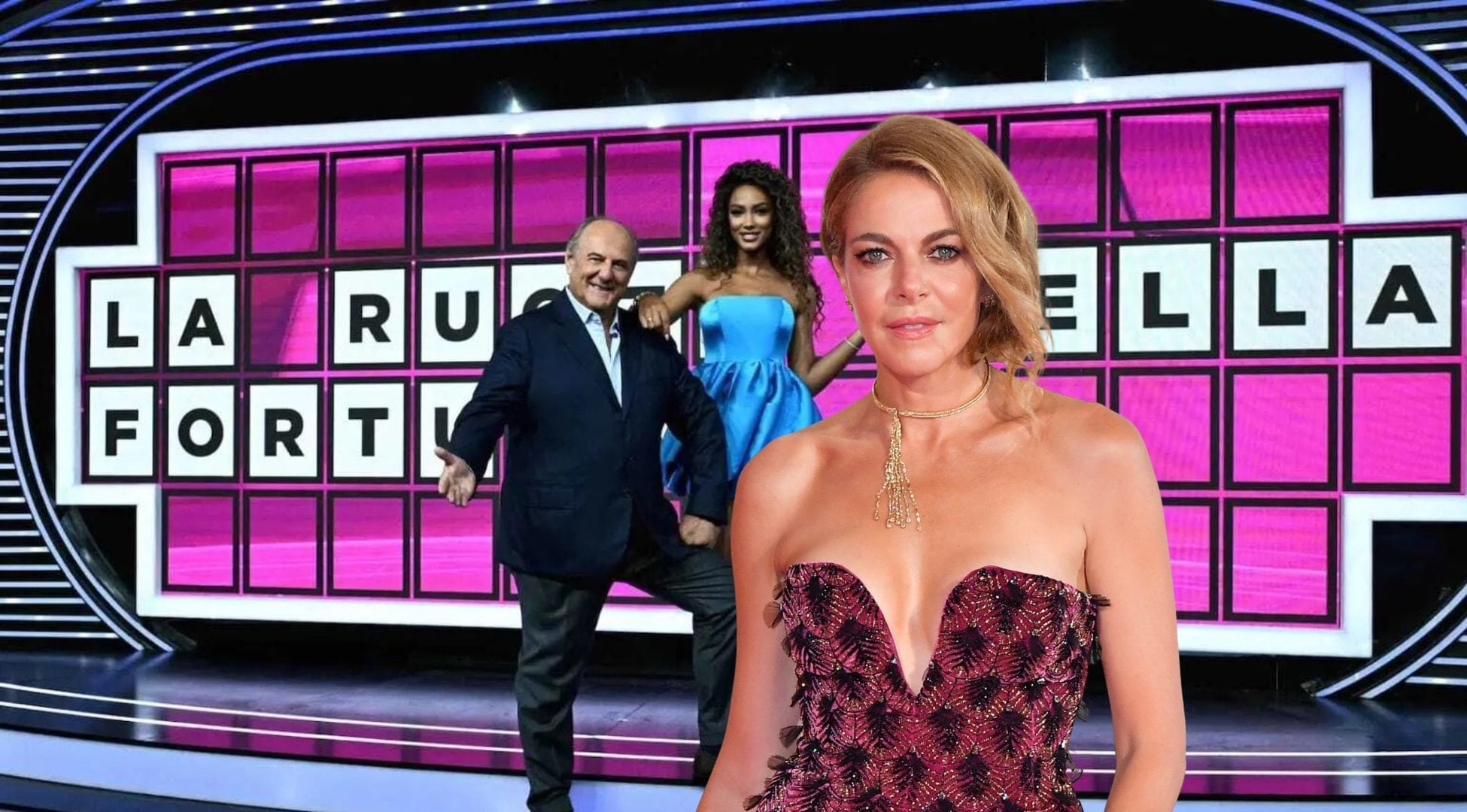 Gerry Scotti chiude la polemica con Claudia Gerini: "La valletta non esiste più, Samira Lui è una mia socia"