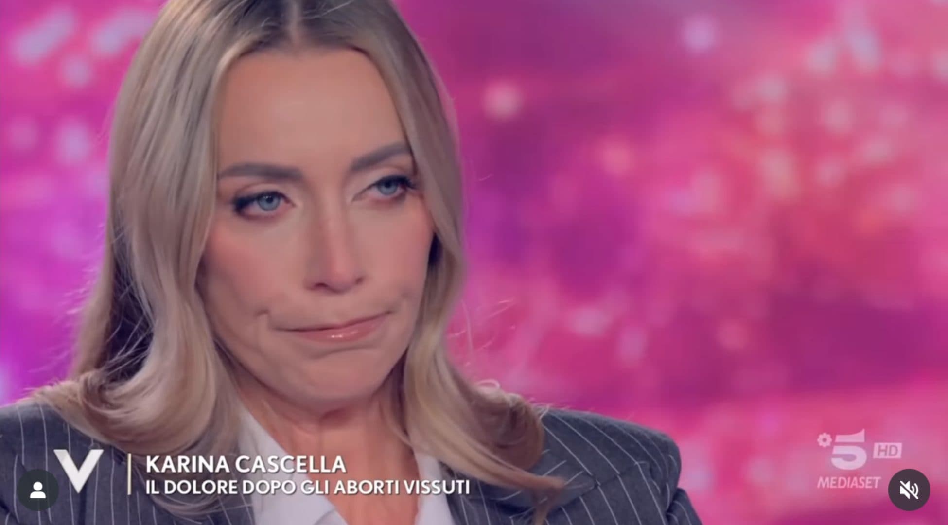 Karina Cascella: “Volevo dare un fratellino a Ginevra ma ho avuto due aborti, spero ancora di restare incinta”