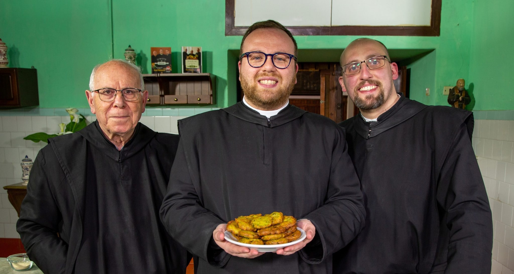 Le ricette del convento, Don Anselmo, Don Riccardo e Don Salvatore