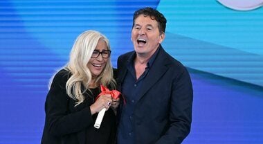 Teo Mammucari e Mara Venier