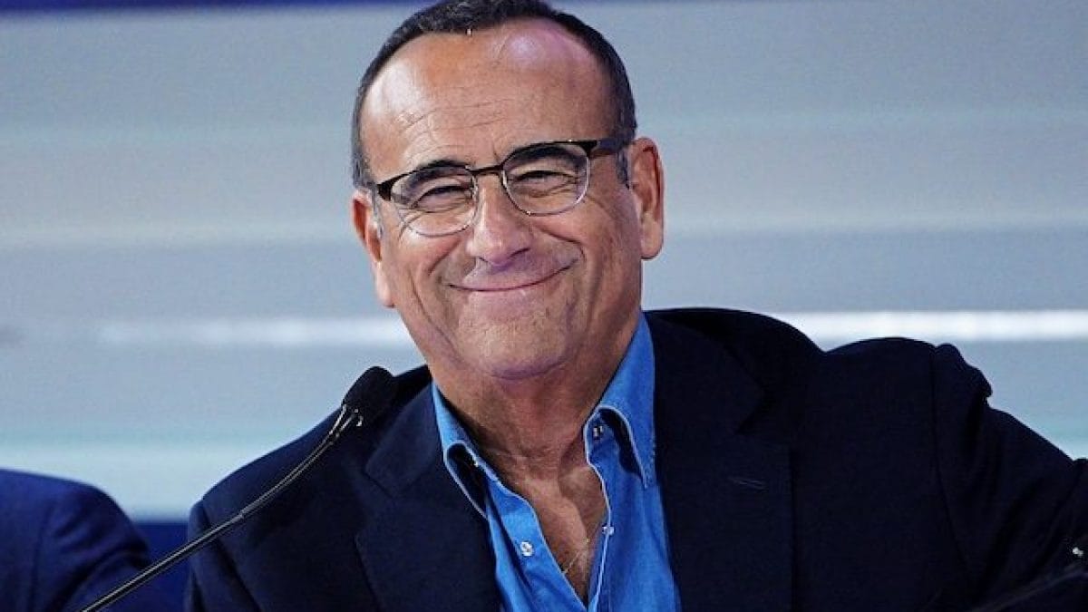 Carlo Conti a Sanremo – ph Marco Alpozzi/LaPresse