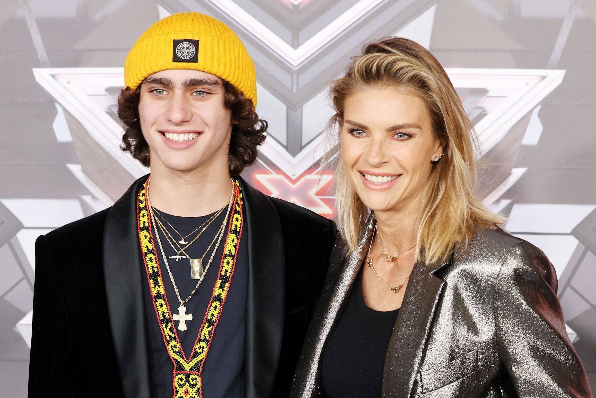 Martina Colombari con il figlio Achille Costacurta