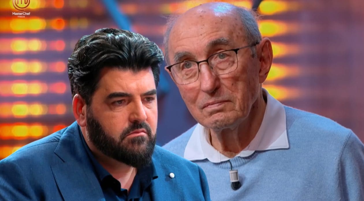 Masterchef, Luciano di 92 anni commuove Cannavacciuolo: "Cucino da quando mia moglie si è ammalata, ora non c'è più"