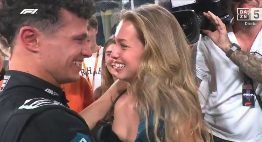 Chi è Margarida Corceiro, la fidanzata di Lando Norris in lacrime per lui dopo la vittoria in F1