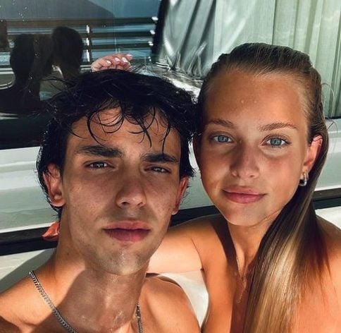 Joao Felix e Margarida Corceiro