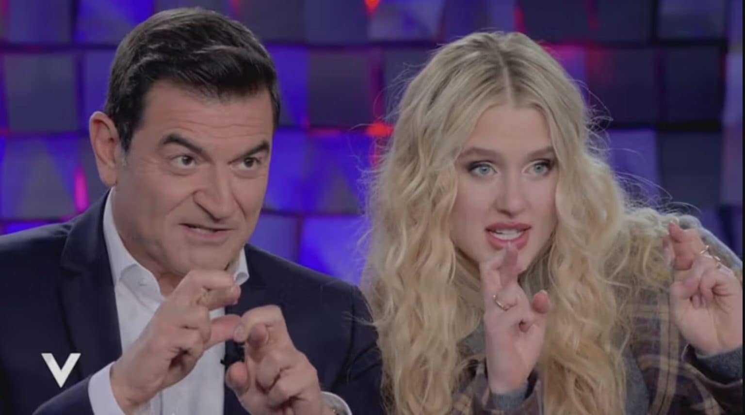 Max Giusti e Isobel Kinnear