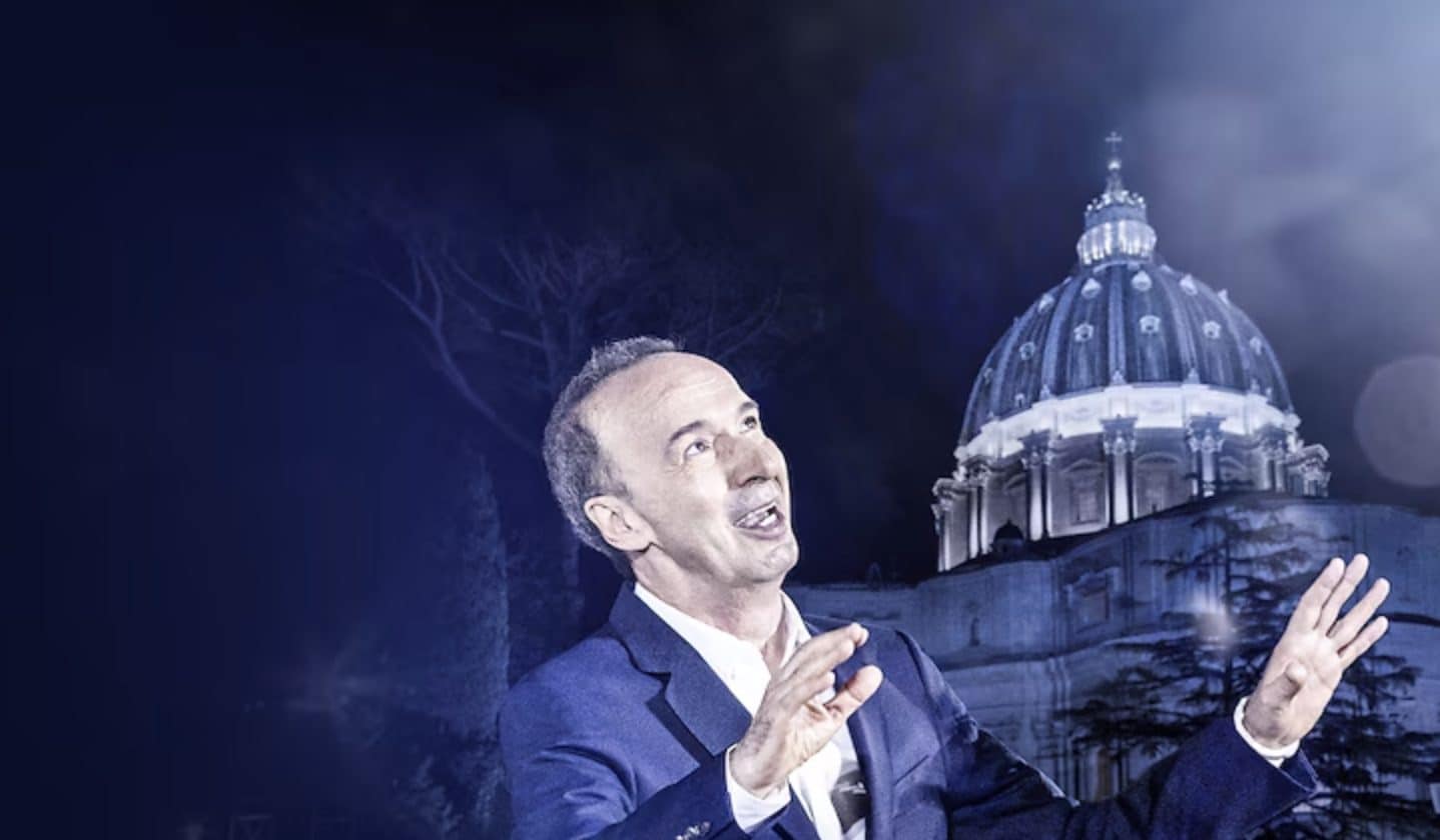 Quattro milioni di spettatori per assistere a Roberto Benigni che parla da solo per due ore è quasi un miracolo