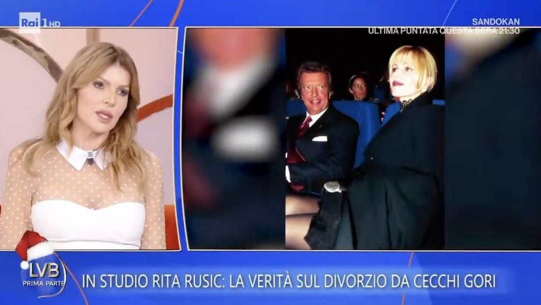 Rita Rusic: "Prima di sposarmi con Cecchi Gori persi il bambino che aspettavo, fu veramente difficile"