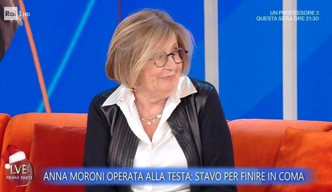 Anna Moroni: "Mi hanno operato alla testa dopo una caduta, ho rischiato di finire in coma"
