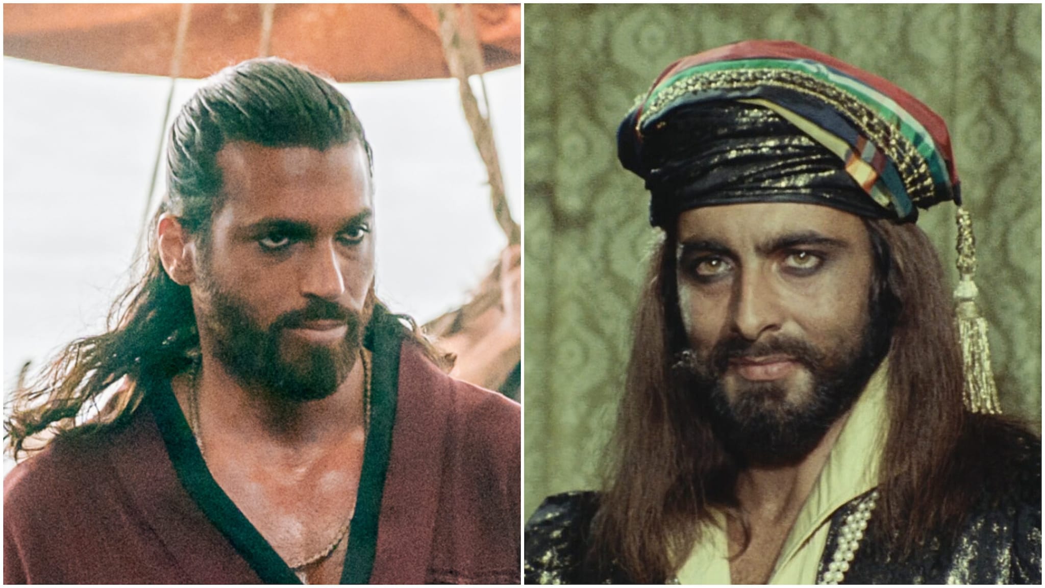 Sandokan, il confronto tra Can Yaman e Kabir Bedi