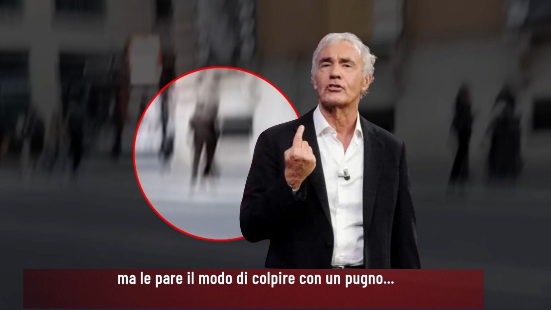 Massimo Giletti aggredito, il conduttore colpito con un pugno da un ex uomo dei servizi segreti