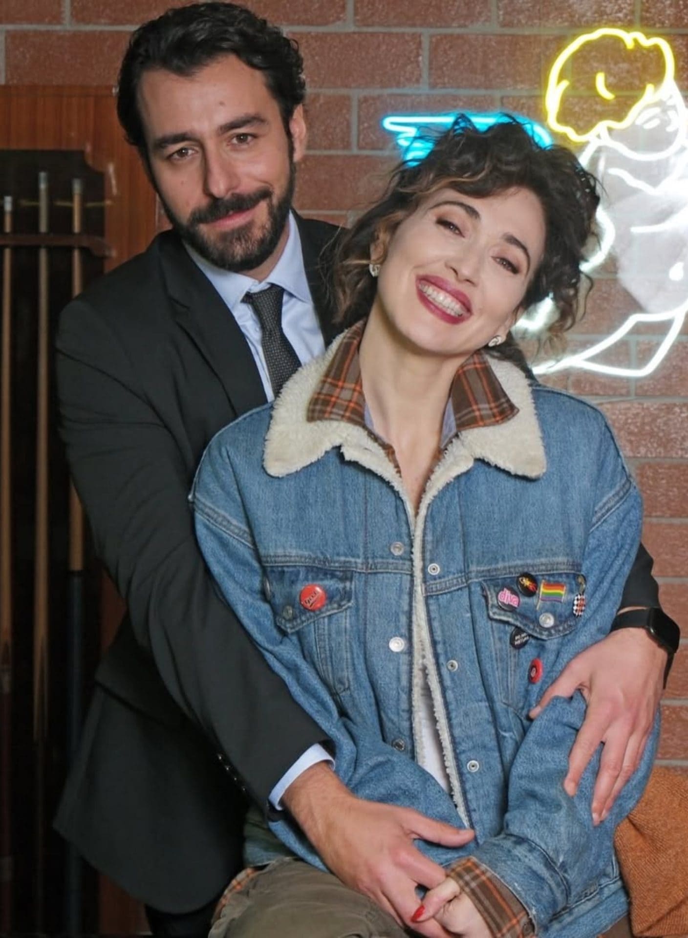 Michele Rosiello e Chiara Francini nel cast de La voce di Cupido