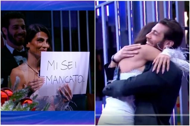 Rasha e Omer fanno pace al GF: "Mi sei mancato, l'orgoglio l'ho lasciato a casa" e scatta il bacio