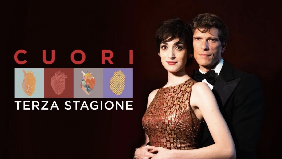 La locandina ufficiale di Cuori 3. Fonte: Ufficio Stampa Rai
