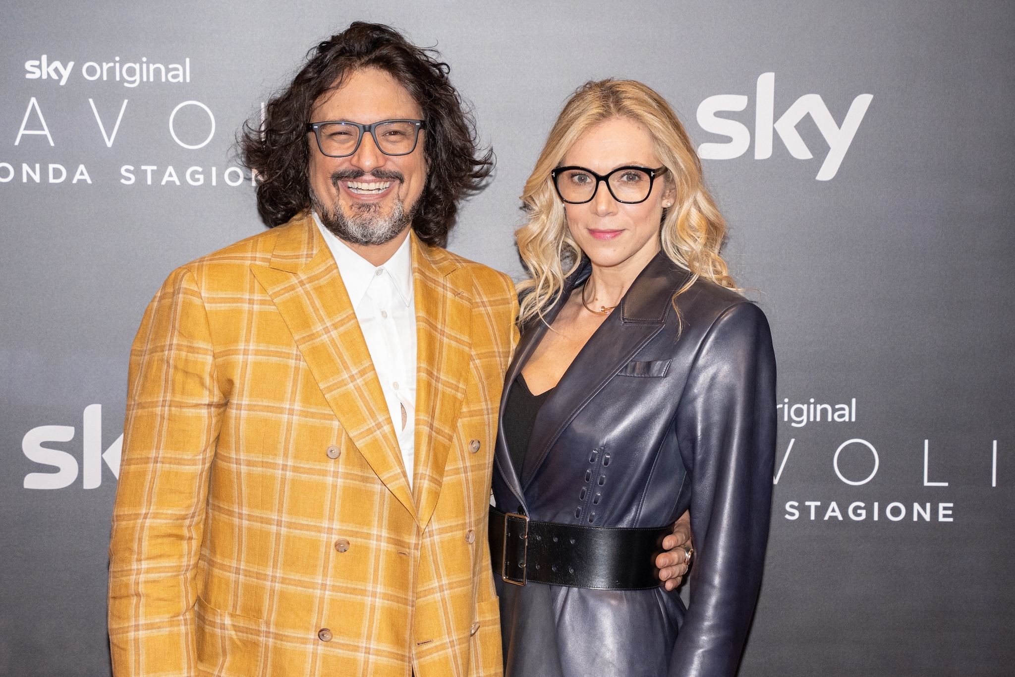 Borghese e sua moglie Wilma Oliverio