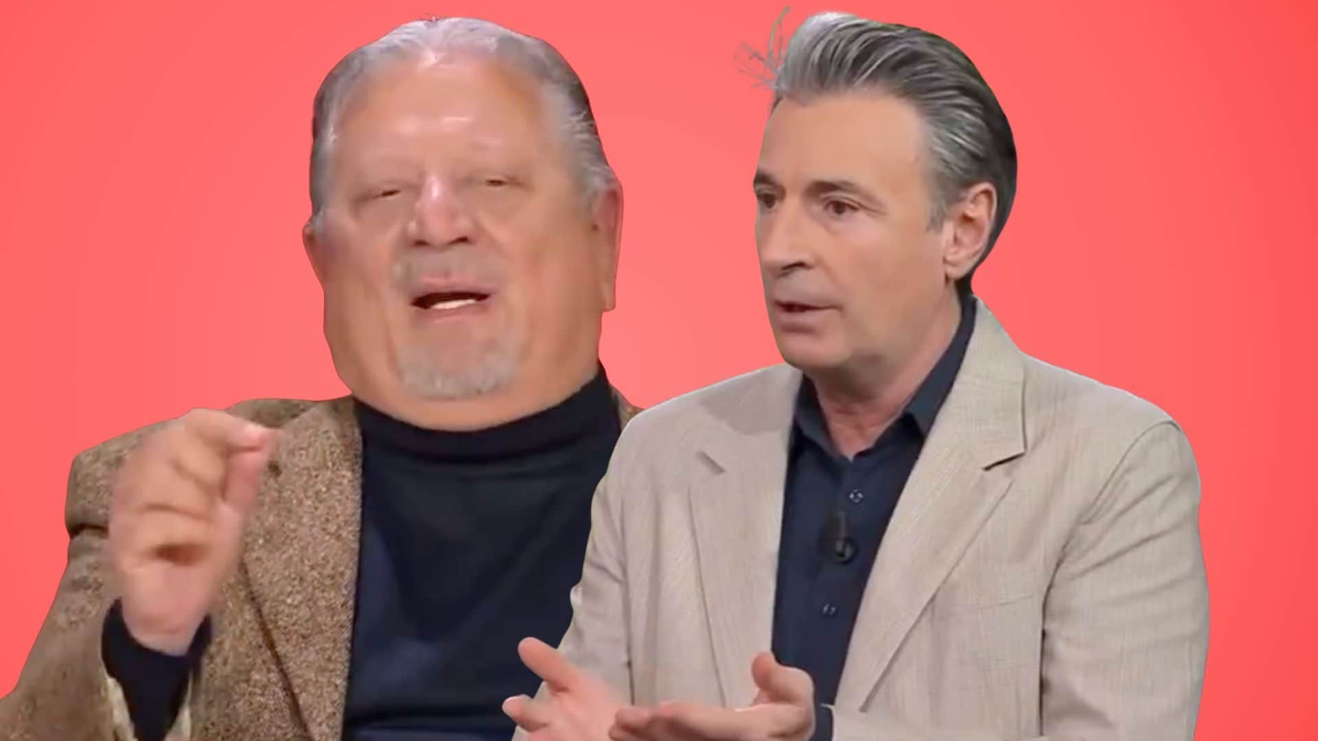 Milo Infante senza parole a Ore 14 per la battuta folle di un ospite: "Un coltello per uccidere mia moglie"