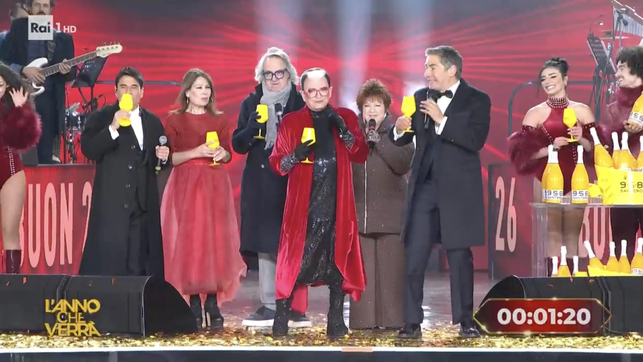 Che tristezza il capodanno su Raiuno: sembrava la parodia della tv russa