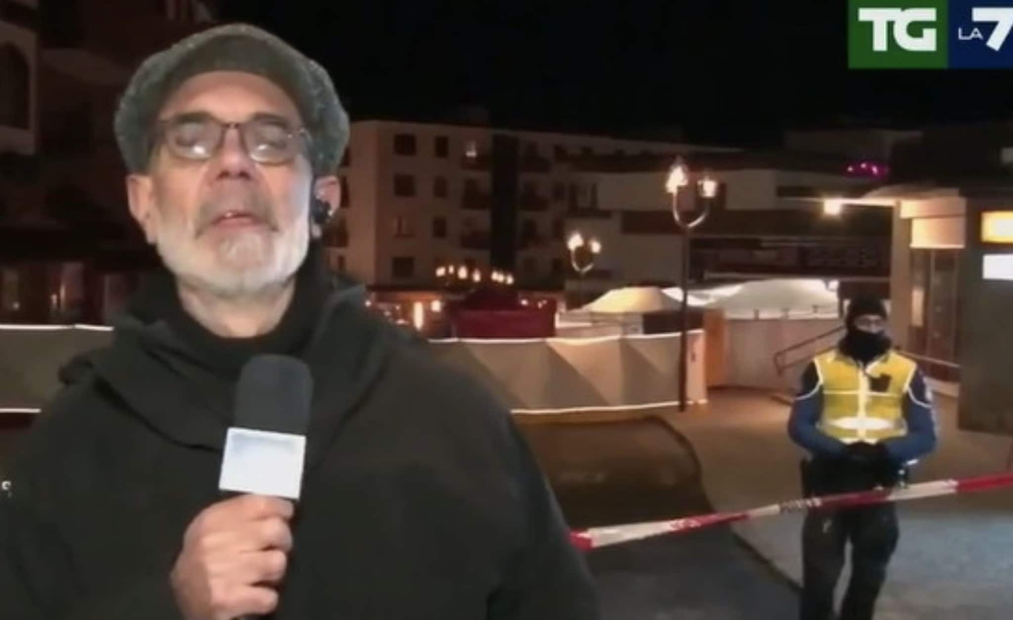 Tragedia in Svizzera, Guy Chiappaventi in lacrime in diretta al Tg La7: "Scusatemi, è una strage di ragazzi"