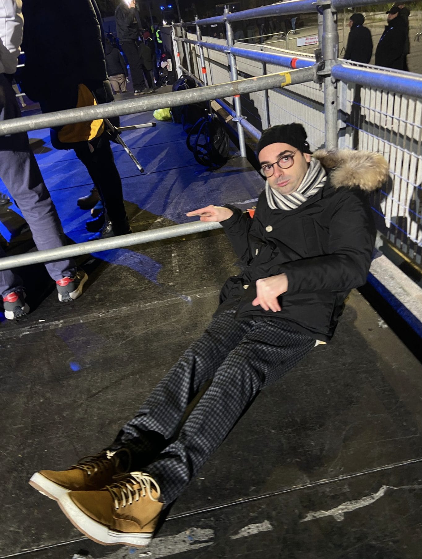 Davide Carpino al Capodanno di Catanzaro.