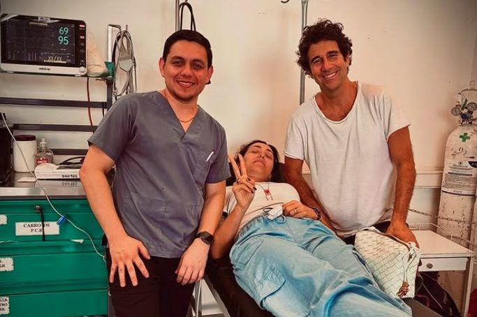 Caterina Balivo in ospedale in Argentina dopo uno svenimento, il marito Brera: "Corpo a corpo con l'influenza"