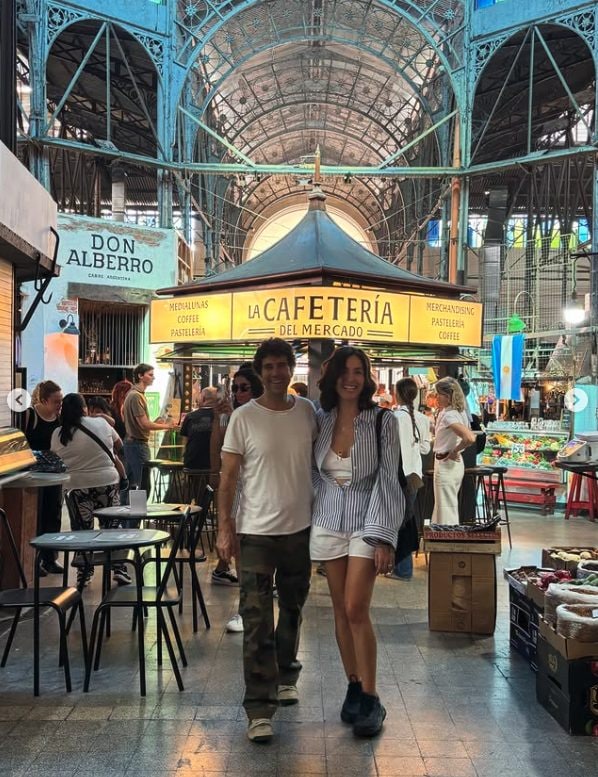 Caterina Balivo e Guido Maria Brera in Argentina