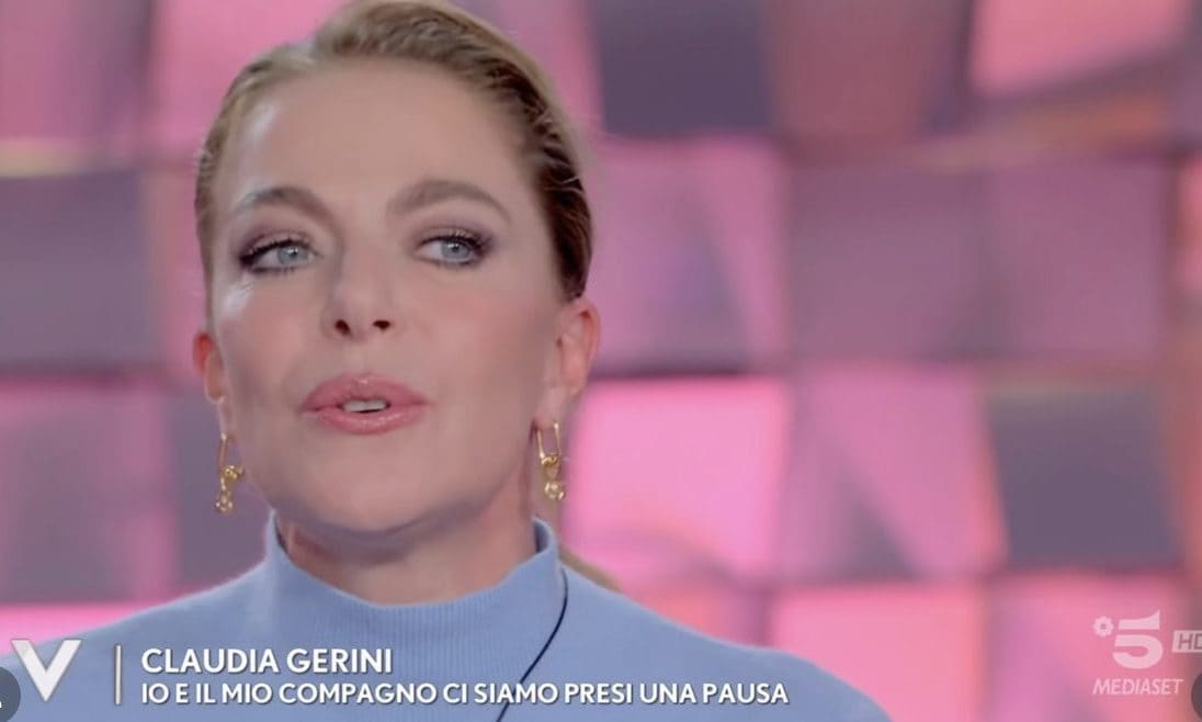 Claudia Gerini: "Io e il mio compagno ci siamo presi una pausa. Mi è stato chiesto spazio"