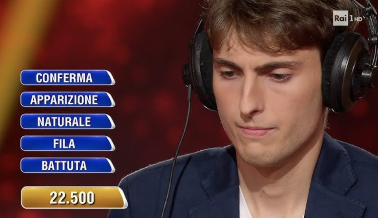 Il gioco della Ghigliottina a L’eredità.