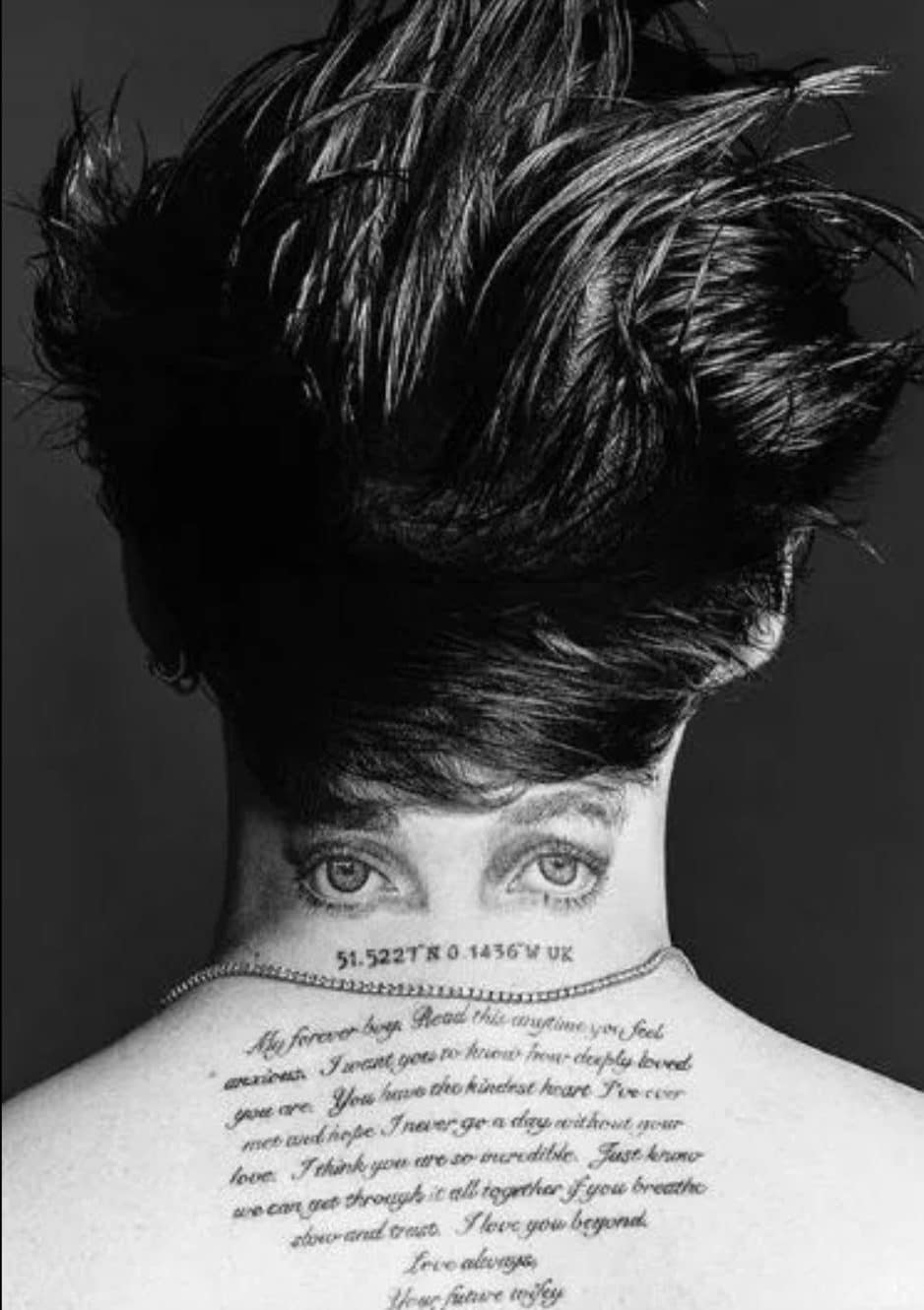 Il tatuaggio di Brooklyn Beckham per sua moglie Nicola Peltz. Fonte: Instagram