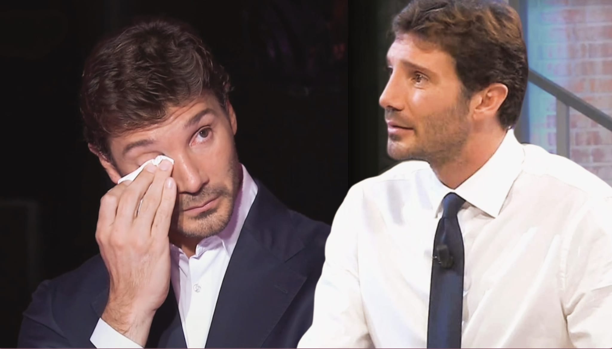 Stefano De Martino piangeva ad Affari Tuoi e C'è Posta per Te pochi giorni prima della morte di suo padre