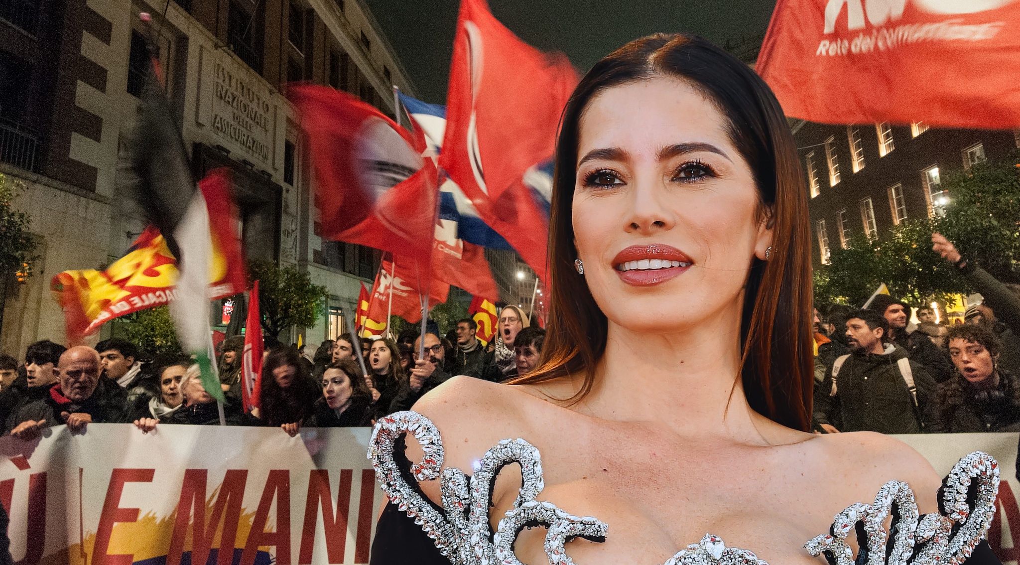 Aida Yespica contro le manifestazioni pro-Maduro della Cgil: "Io ho sofferto davvero la fame in Venezuela"